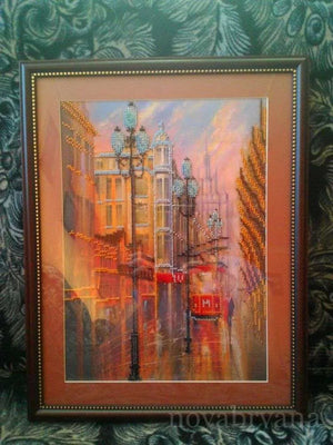 Bead Embroidery Kit Main Bead Embroidery Kit Little tram