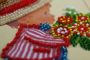 Postcards Bead Embroidery Kit Congratulations – 7