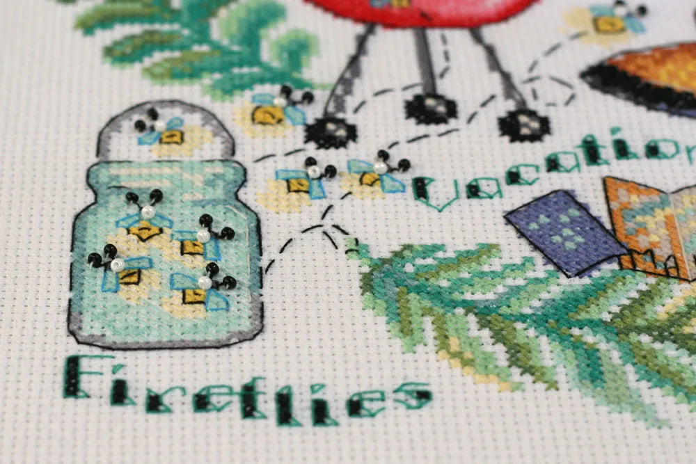 Cross Stitch Kit Cross-stitch kits Summer delight
