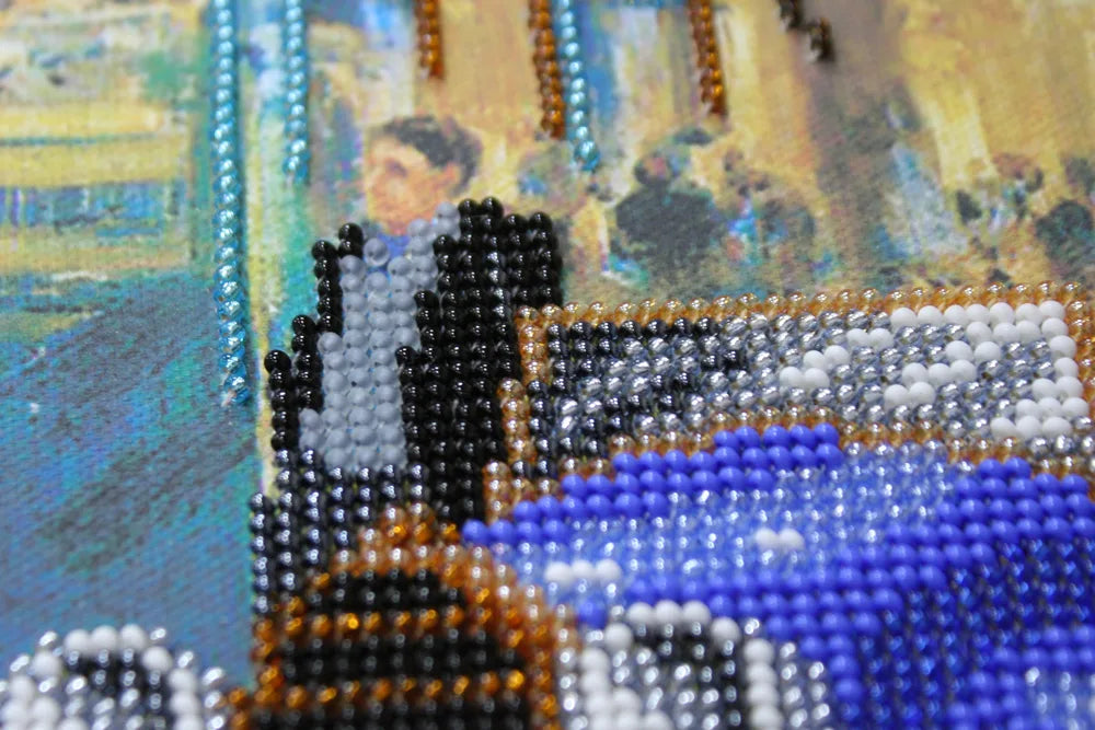 Bead Embroidery Kit Main Bead Embroidery Kit Retro boulevard