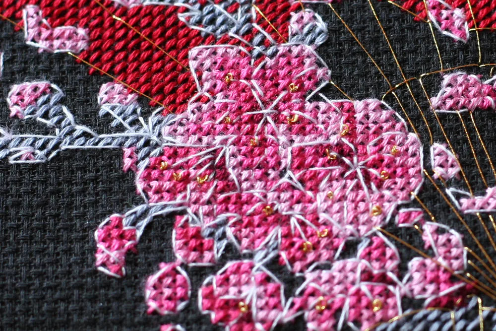 Cross Stitch Kit Cross-stitch kits Fan