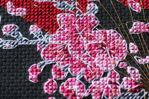 Cross Stitch Kit Cross-stitch kits Fan