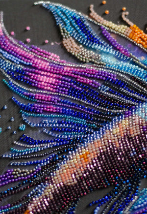 Bead Embroidery Kit Main Bead Embroidery Kit Waves of Color