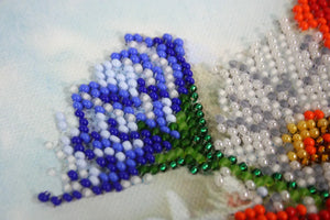 Bead Embroidery Kit Main Bead Embroidery Kit Basket of summer
