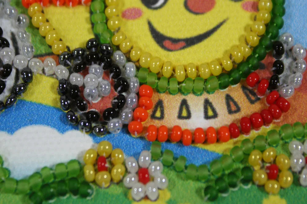 Magnets Bead Embroidery Kit Magnets Bead embroidery kit Train