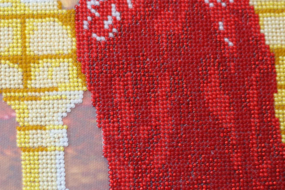 Bead Embroidery Kit Main Bead Embroidery Kit Evening embankment