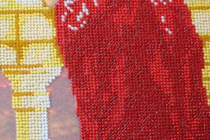 Bead Embroidery Kit Main Bead Embroidery Kit Evening embankment