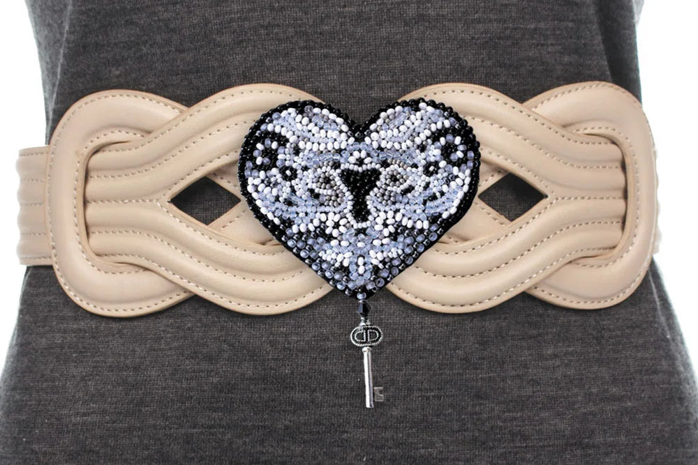 Brooch Embroidery Kit Decoration The key to the heart-2