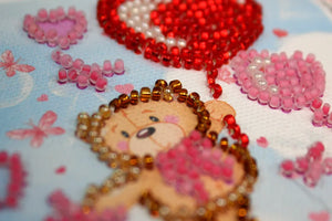 Magnets Bead Embroidery Kit Magnets Bead embroidery kit Air kiss
