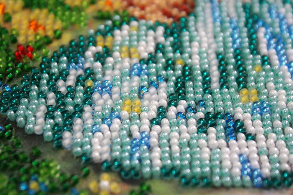 Bead Embroidery Kit Main Bead Embroidery Kit Sunny glade