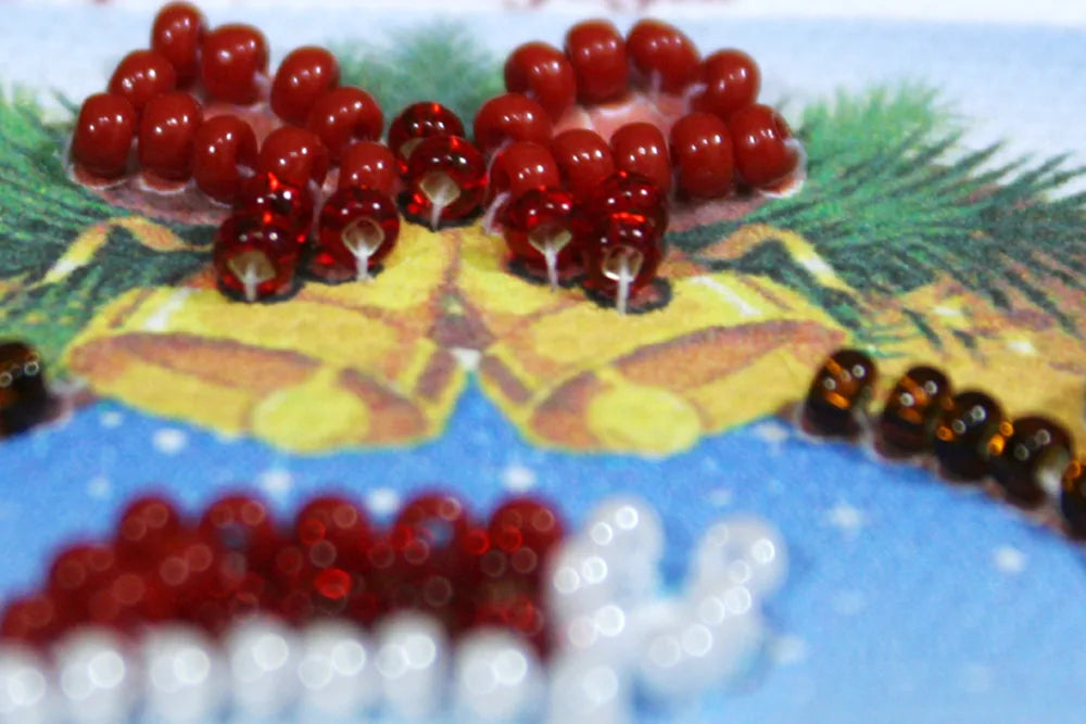 Magnets Bead Embroidery Kit Happy New Year – 4