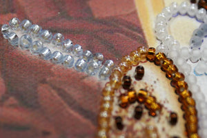 Magnets Bead Embroidery Kit Magnets Bead embroidery kit Latte