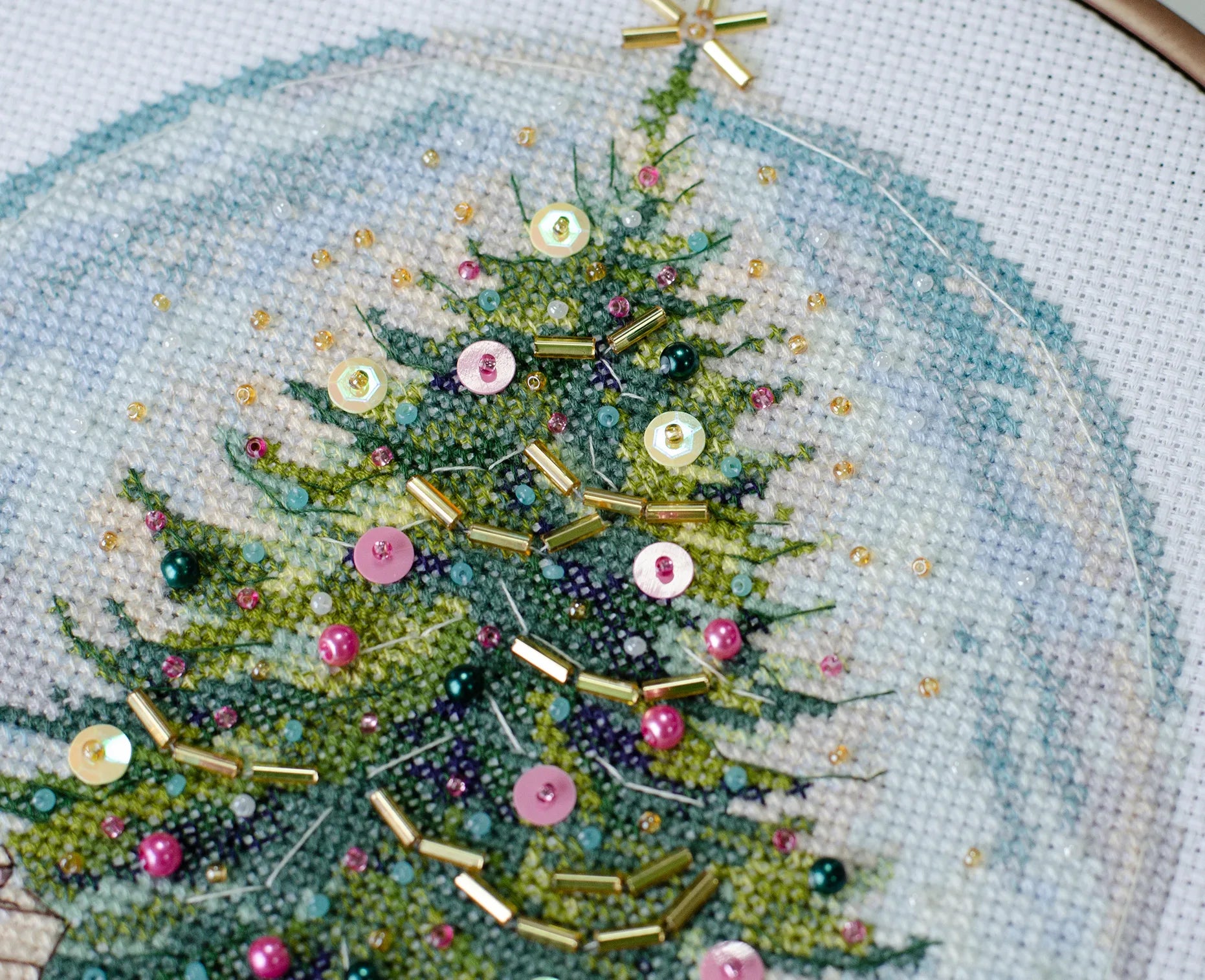 Cross Stitch Kit Cross-stitch kits Moment Before Christmas