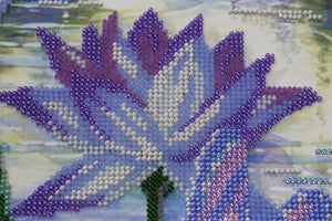 Bead Embroidery Kit Main Bead Embroidery Kit Among Water-lilies