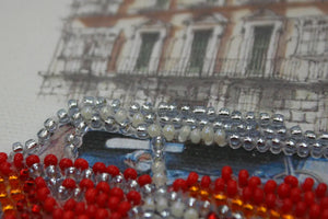 Bead Embroidery Kit Mini Bead embroidery kit Mersedes-500k