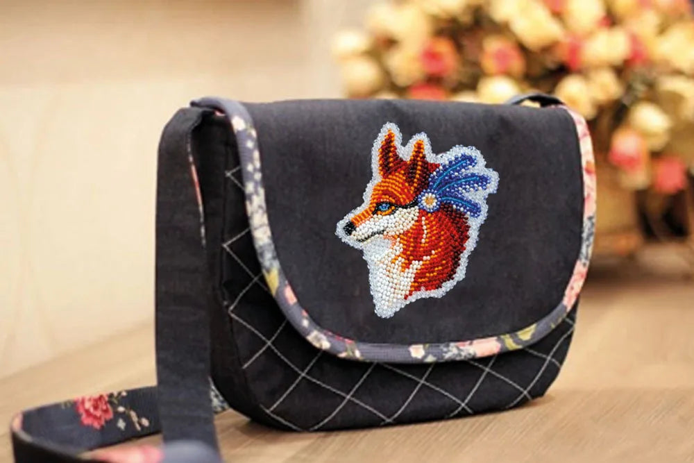 Bead Embroidery Kit On Clothes Decoration Fox