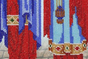 Bead Embroidery Kit Main Bead Embroidery Kit Icons - Holy Martyrs Gurias, Abibus and Samon