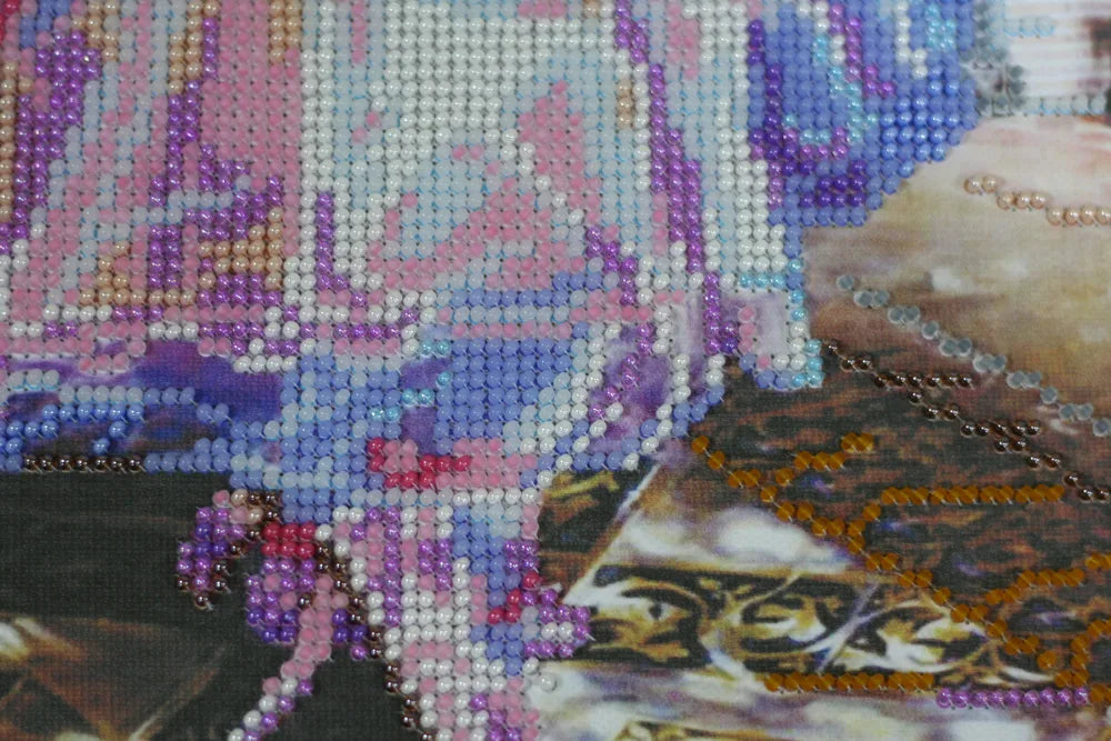 Bead Embroidery Kit Main Bead Embroidery Kit After the promenade