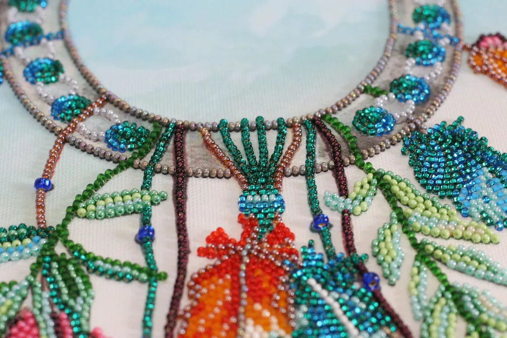 Bead Embroidery Kit Main Bead Embroidery Kit Horseshoe for good luck