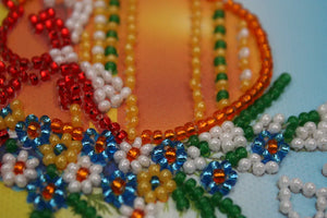 Magnets Bead Embroidery Kit Magnets Bead embroidery kit Easter still-life – 2