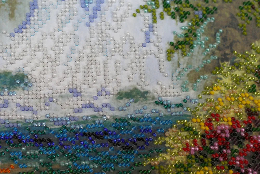 Bead Embroidery Kit Main Bead Embroidery Kit Waterfall