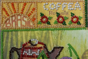 Bead Embroidery Kit Mini Bead embroidery kit Expresso