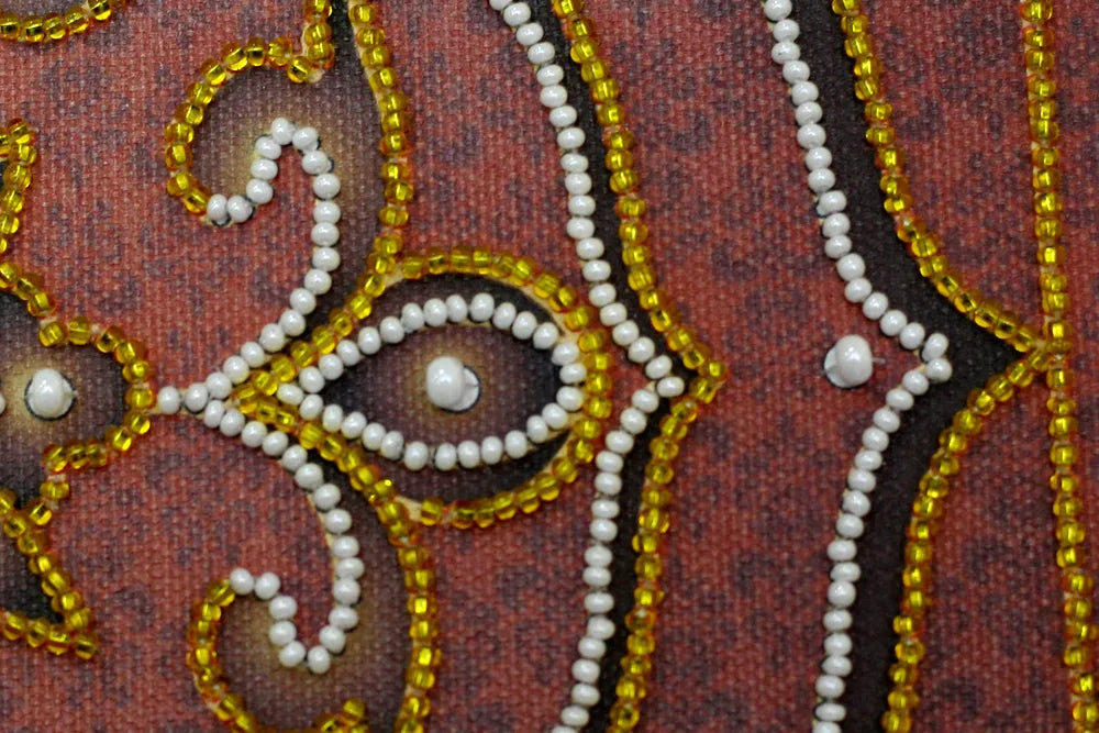 Bead Embroidery Kit Main Bead Embroidery Kit Vintage – 1