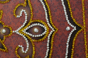 Bead Embroidery Kit Main Bead Embroidery Kit Vintage – 1