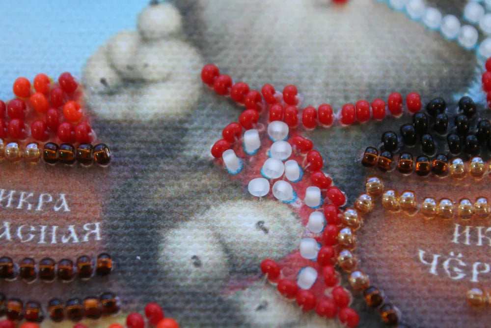 Magnets Bead Embroidery Kit Magnets Bead embroidery kit Life is good