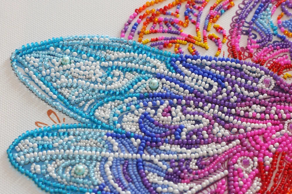 Bead Embroidery Kit Main Bead Embroidery Kit Cascades of pearl
