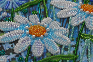 Bead Embroidery Kit Main Bead Embroidery Kit Chamomile etude-1