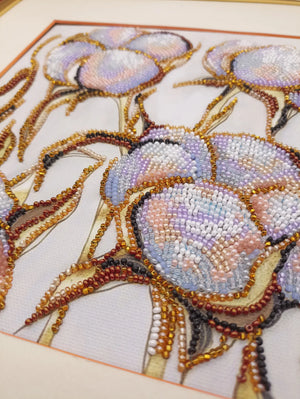 Bead Embroidery Kit Mid-sized bead embroidery kit Gentle touch