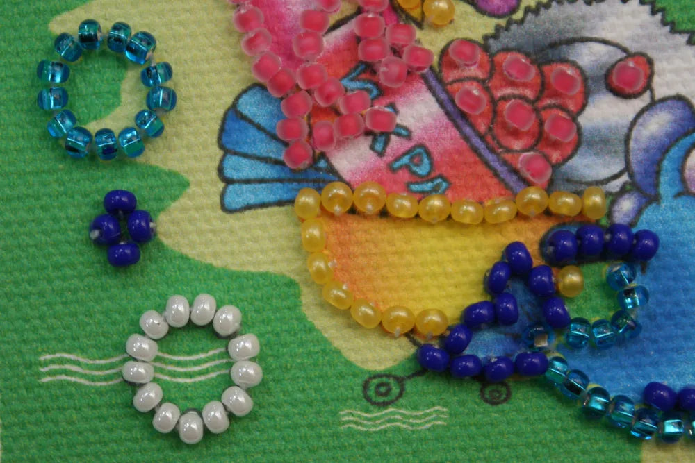 Magnets Bead Embroidery Kit Magnets Bead embroidery kit Pisces