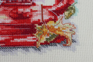Cross Stitch Kit Cross-stitch kits Heat of October
