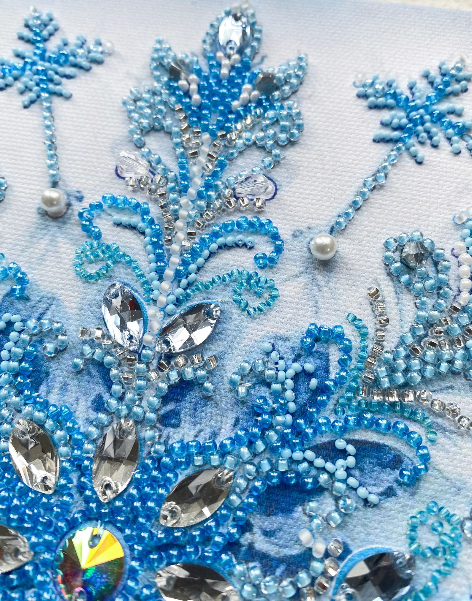 Bead Embroidery Kit Main Bead Embroidery Kit Frost patterns
