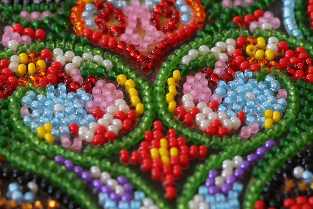 Bead Embroidery Kit Mid-sized bead embroidery kit Bull