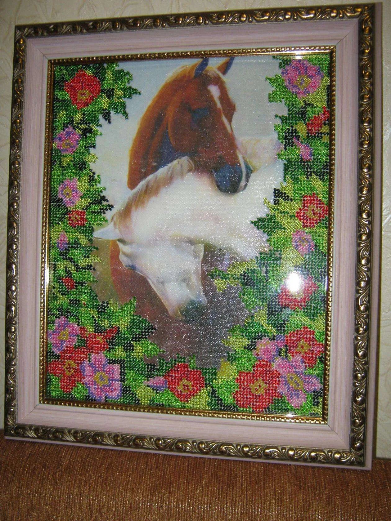 Bead Embroidery Kit Love