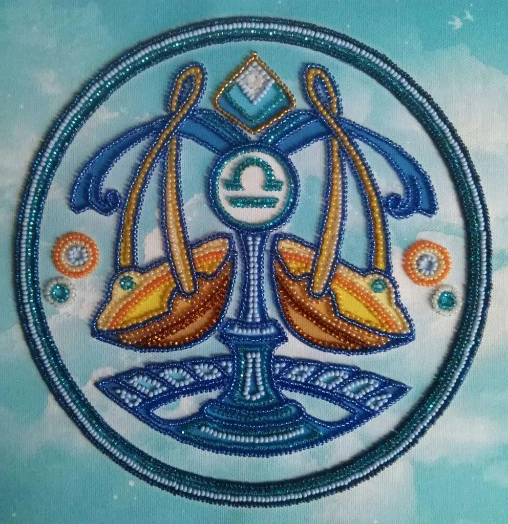 Bead Embroidery Kit Main Bead Embroidery Kit Libra