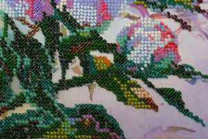 Bead Embroidery Kit Main Bead Embroidery Kit China peonies
