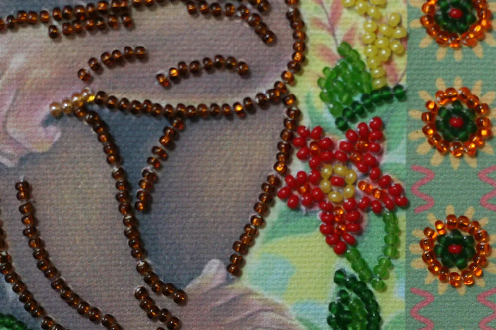 Bead Embroidery Kit Mini Bead embroidery kit In Jungle