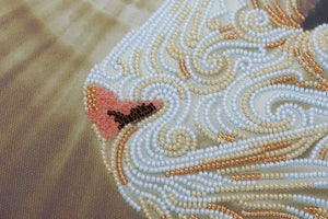 Bead Embroidery Kit Main Bead Embroidery Kit Latte