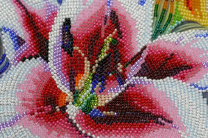 Bead Embroidery Kit Main Bead Embroidery Kit Three virtues