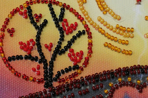 Bead Embroidery Kit Mini Bead embroidery kit Unforgettable evening