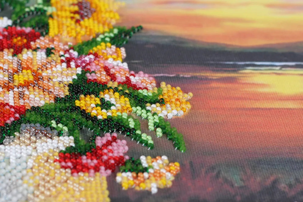 Bead Embroidery Kit Main Bead Embroidery Kit Still life with quince
