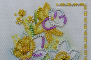 Postcards Bead Embroidery Kit Postcard Bead embroidery kit Spring gift