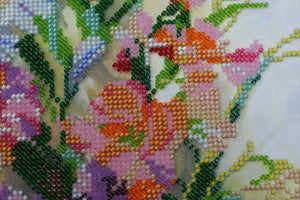 Bead Embroidery Kit Main Bead Embroidery Kit Gladioluses