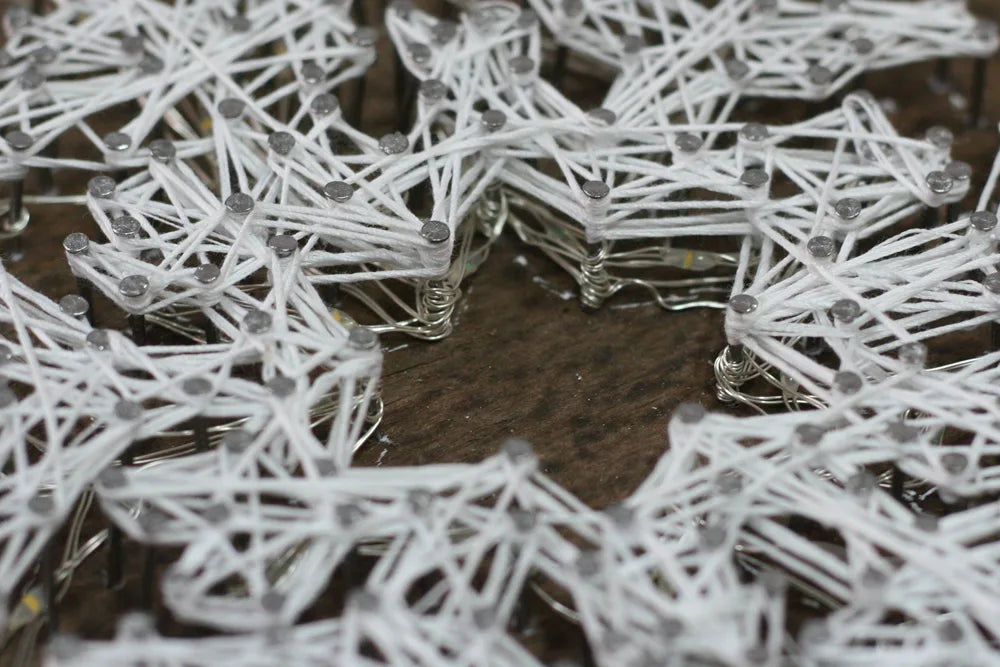String Art Kit Creative Kit/String Art Snowflake