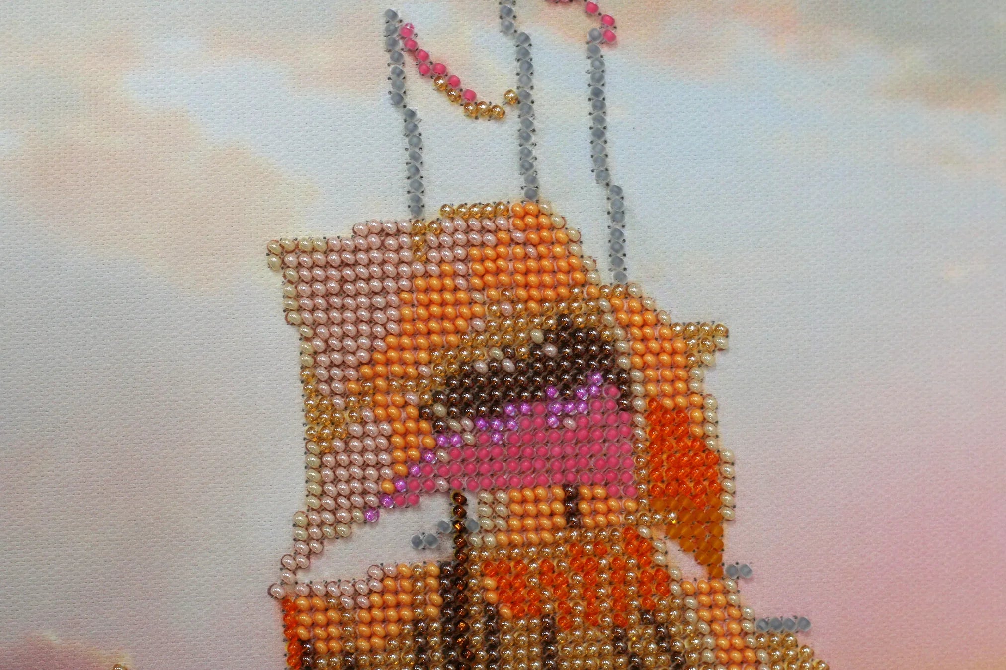 Bead Embroidery Kit Main Bead Embroidery Kit On the waves