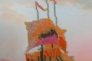 Bead Embroidery Kit Main Bead Embroidery Kit On the waves