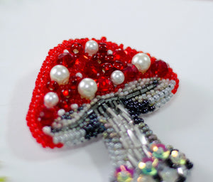 Brooch Embroidery Kit Decoration Forbidden Beauty (Decoration)